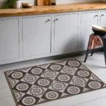Espiral Geométrica Moderna - Alfombra 120x80cm