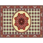 Mandala Carmesí - Rectangulares 42x32cm - Imagen 3